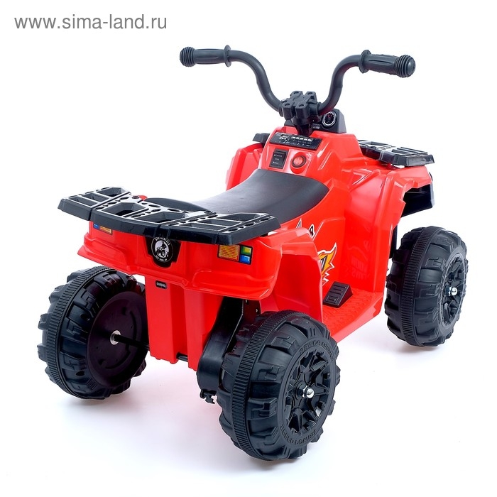 Электромобиль «Квадрик», цвет красный Электромобиль «Квадрик», цвет красный