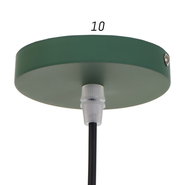 Светильник BayerLux 1653/1GR E27 40Вт темно-зеленый 25х26х40-135 см