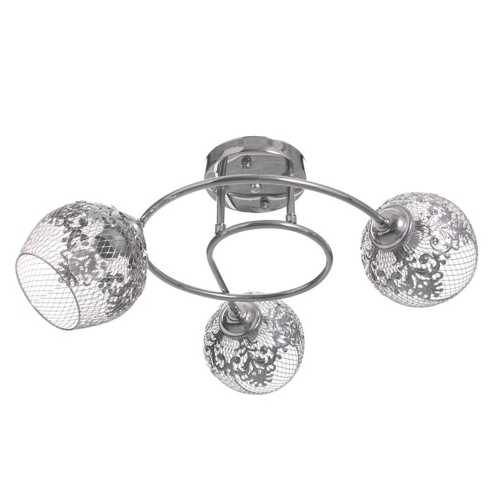 Люстра Люстра "Элти" 3хЕ27 40Вт хром 50х50х23 см