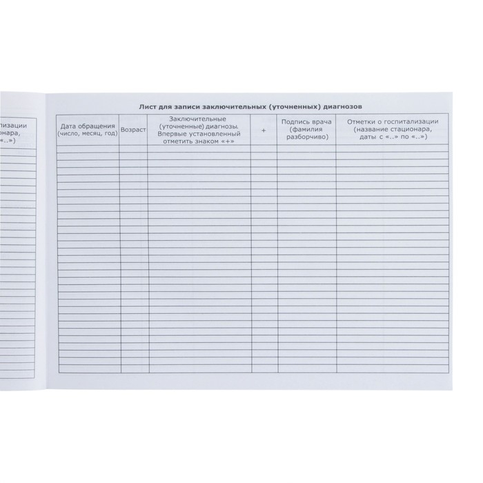 Медицинская карта ребенка Форма №112/у, 80 листов, Бэмби Медицинская карта ребенка Форма №112/у, 80 листов, Бэмби