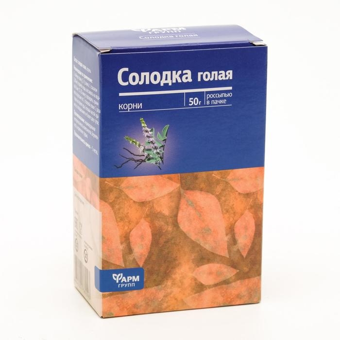 Солодка голая корни, 50 г Солодка голая корни, 50 г
