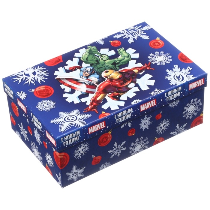 Новый год. Набор коробок 10 в 1 Новый год. Набор коробок 10 в 1 "С Новым годом!", Disney красная