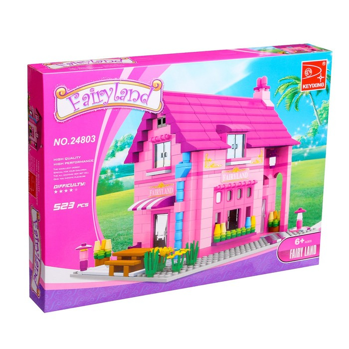 Конструктор &laquo;Милый дом&raquo;, 523 детали