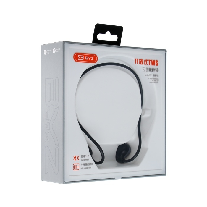 Наушники BYZ G3, беспроводные, накладные, ВТ 5.2, 75 мАч, чёрные Наушники BYZ G3, беспроводные, накладные, ВТ 5.2, 75 мАч, чёрные