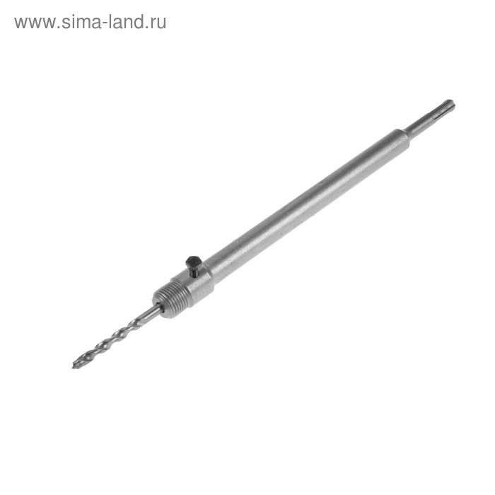 Хвостовик SDS-plus для коронок буровых ТУНДРА, центрирующее сверло, 300 мм, M22 Хвостовик SDS-plus для коронок буровых ТУНДРА, центрирующее сверло, 300 мм, M22