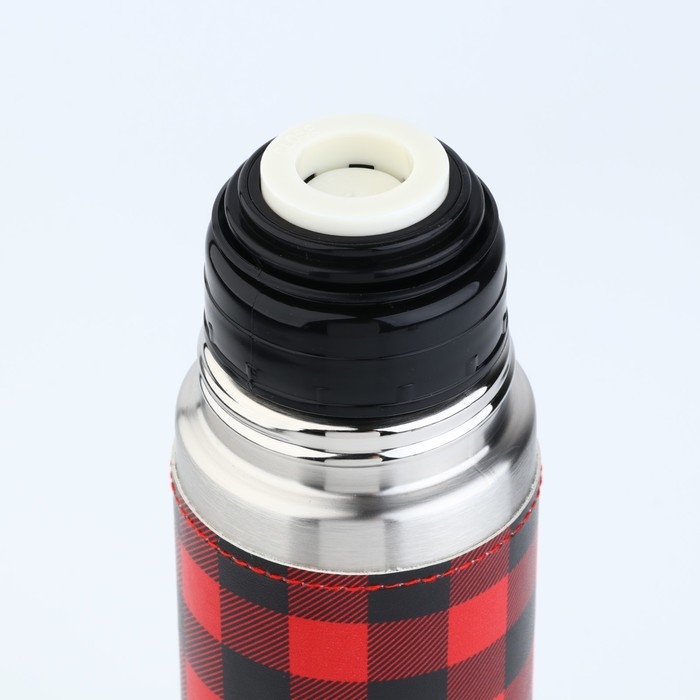 Термос в кожзаме  Термос в кожзаме "С Новым Годом", 500 мл