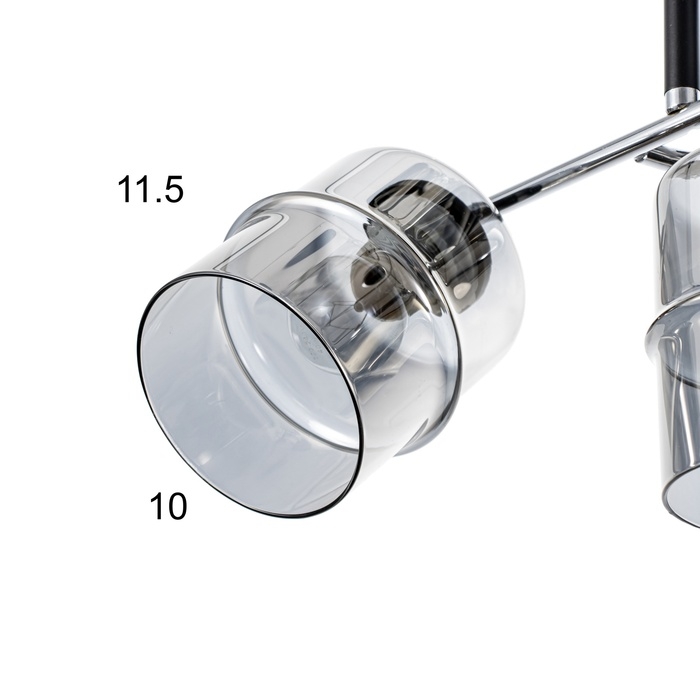 Люстра Люстра "Эрион" 3хЕ27 40Вт хром 55х26 см