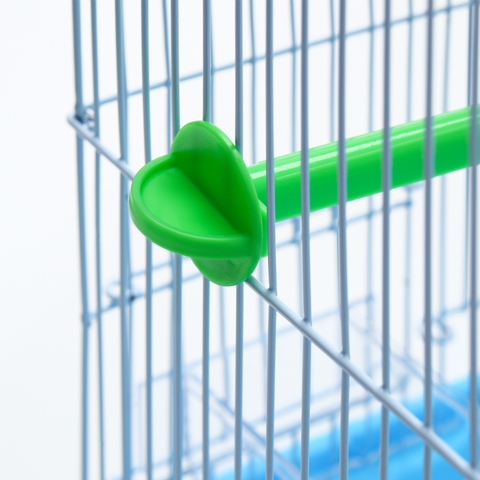 Клетка для птиц укомплектованная Bd-1/1d, 30 х 23 х 39 см, голубая (фасовка 12 шт) Клетка для птиц укомплектованная Bd-1/1d, 30 х 23 х 39 см, голубая (фасовка 12 шт)