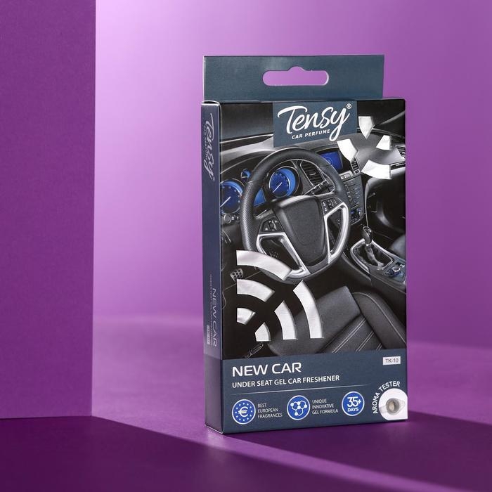 Ароматизатор под сидение Tensy гелевый, с пробником, Новая машина TК-10, 110 г, Ароматизатор под сидение Tensy гелевый, с пробником, Новая машина TК-10, 110 г,