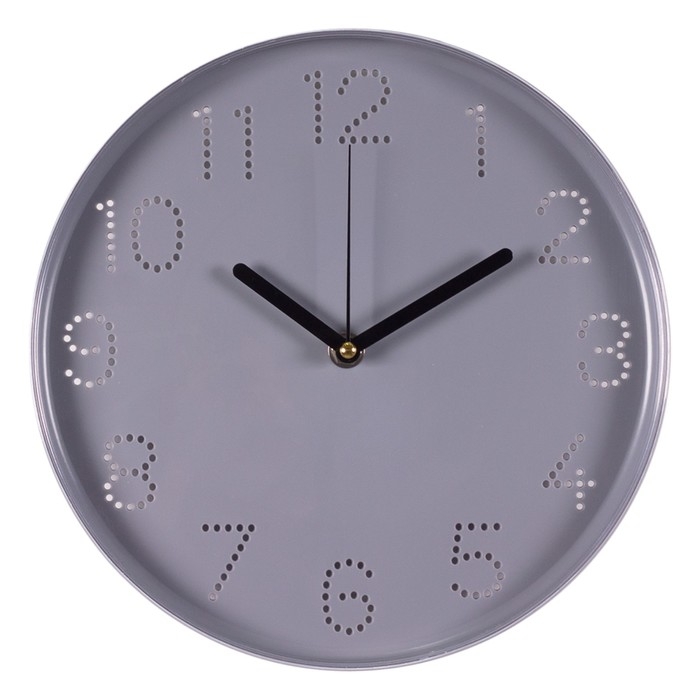 Часы настенные, интерьерные Часы настенные, интерьерные "Классика", бесшумные, d-25 см, АА