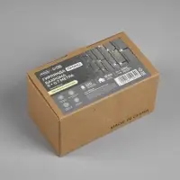 Гирлянда &laquo;Бахрома&raquo; 6&times;0.7 м, IP44, УМС, тёмная нить, 120 LED, свечение тёплое белое, 220 В