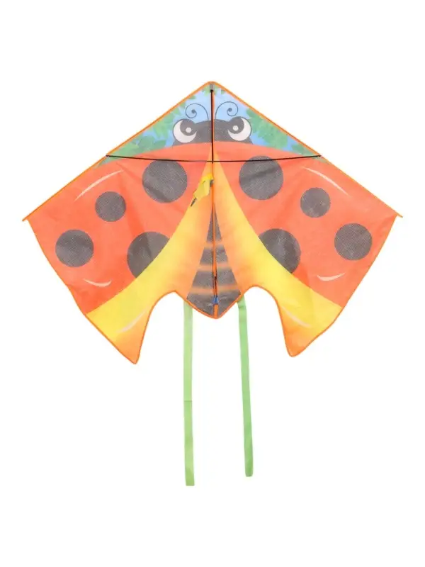 Воздушный змей &laquo;Божья коровка&raquo;, с леской
