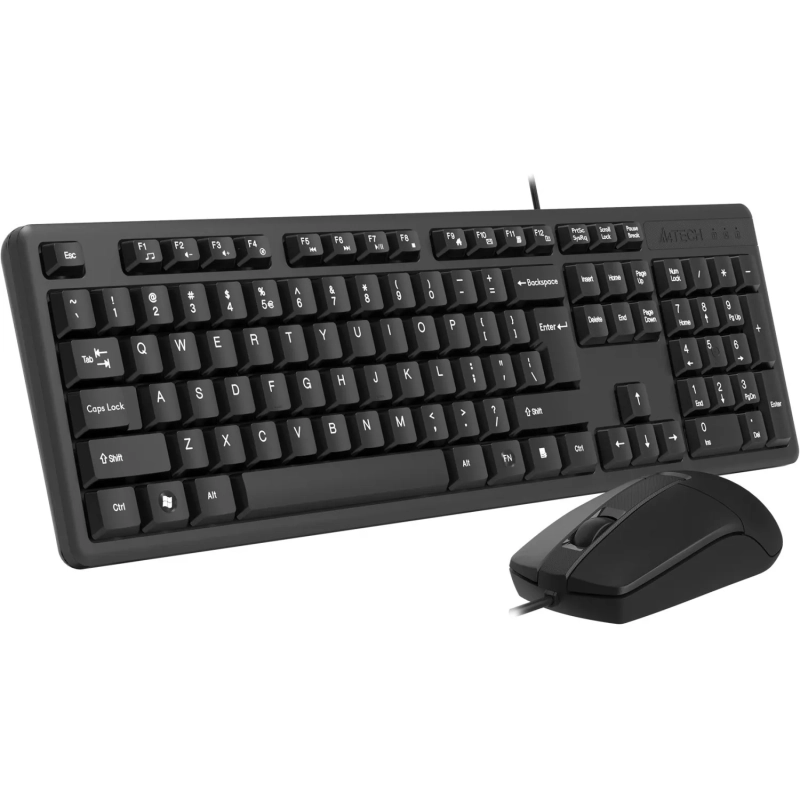 Набор клавиатура+Мышь A4Tech KK-3330 клав:черный Мышь: черный USB