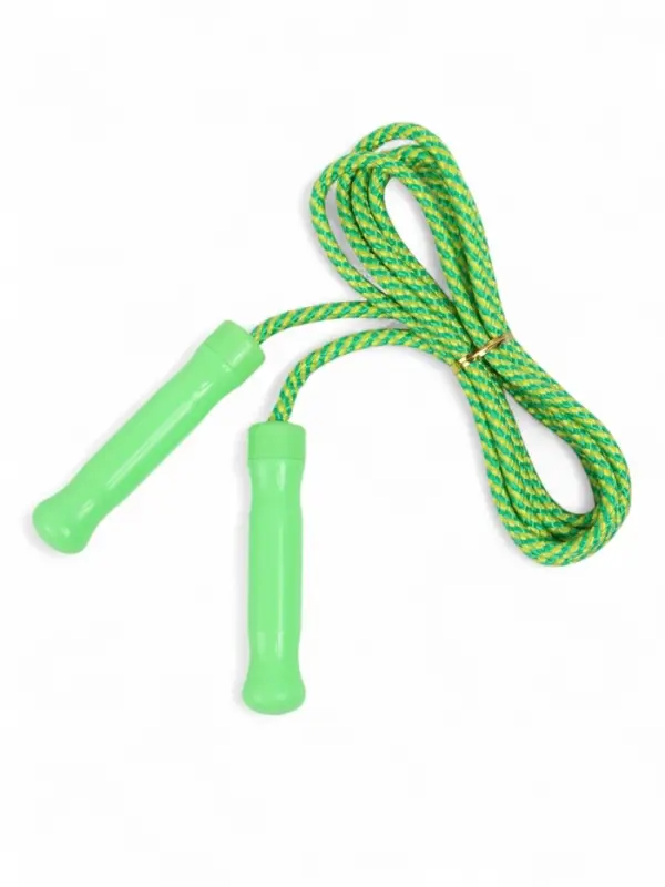 Скакалка спортивная ONLYTOP, 2.6 м, регулируемая, нейлон, МИКС