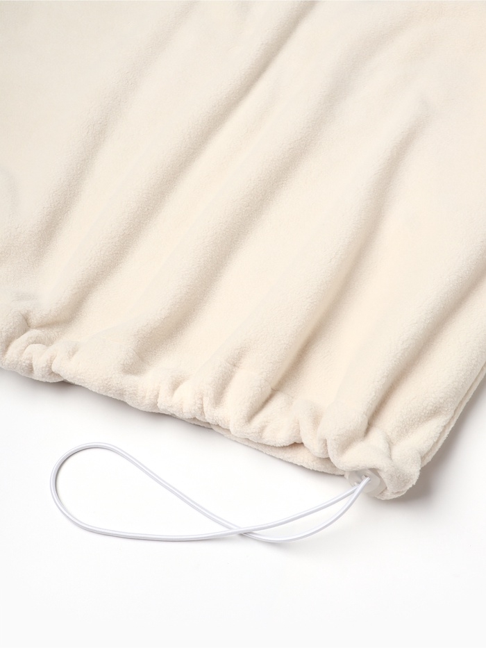 Костюм женский (анорак и брюки) MINAKU: Fleece Soft, цвет бежевый, р-р 48