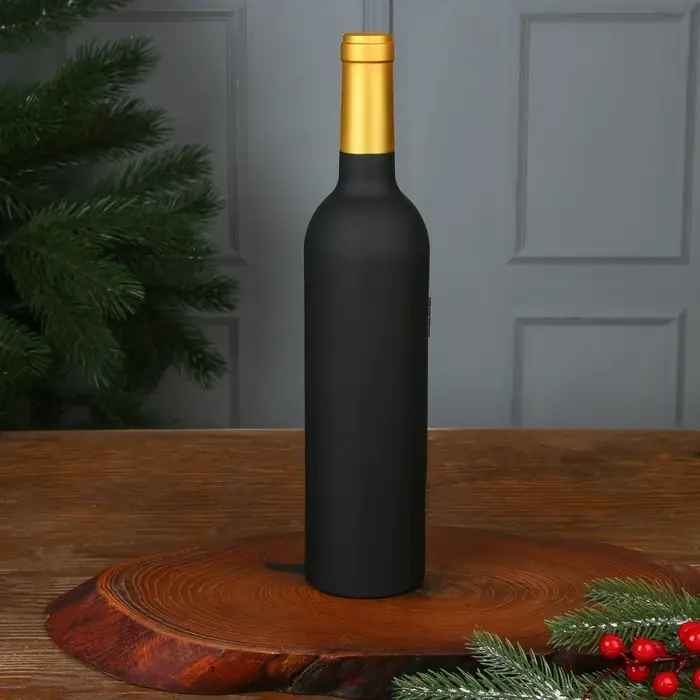 Подарочный набор для вина новогодний «Сказочная жизнь»: 5 предметов Подарочный набор для вина новогодний «Сказочная жизнь»: 5 предметов