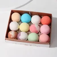 Бомбочки для ванны Bath bomb, 12 шт.&times; 40 г, BEAUTY FOX