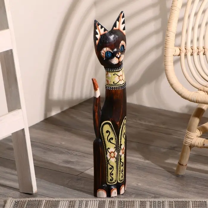 Сувенир дерево  Сувенир дерево "Кошка" 60 см