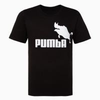 Футболка мужская PUMBA, цвет чёрный, размер 48