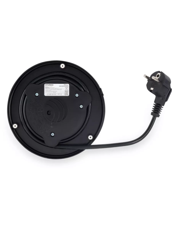 Чайник HYK-S5509 1,5л 2200Вт черный (металл)