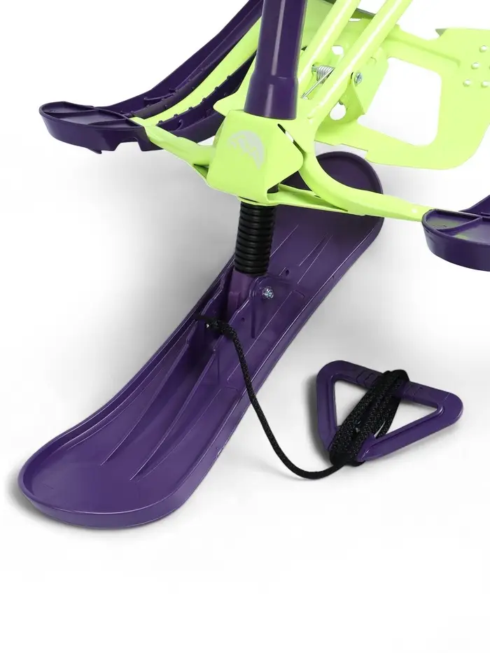 Снегокат, лимонный, фиолетовый, ТСП/ЛФ Nika Kids