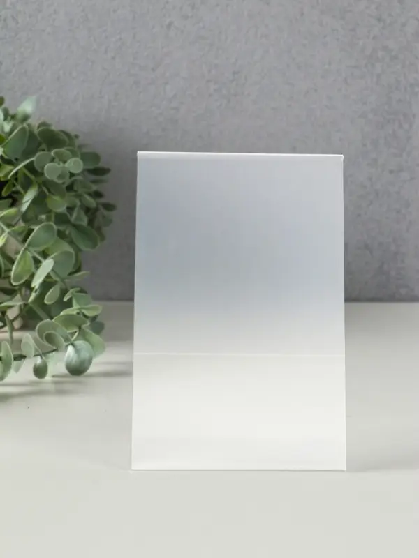 Фоторамка пластик 10х15 см, А6, вертикальная, прозрачная, набор 5 шт