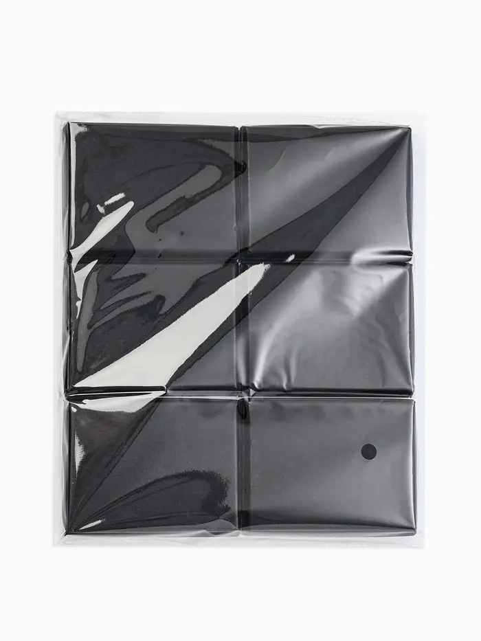 Набор коробочек подарочных 6 шт. под набор &laquo;Минимал&raquo;, 7&times;9 см, чёрный