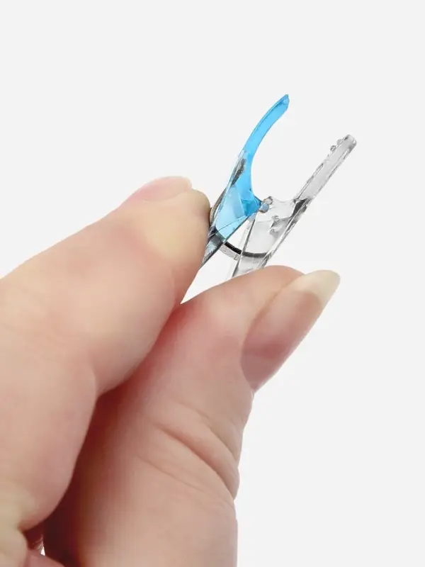 Зажимы для шитья и кроя/прищепки для шитья 1*2,7см (наб 20шт цена за наб) разноцвет