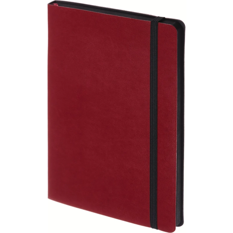 Ежедневник недатированный бордовый А5 MEGAPOLIS SOFT 3-470/05