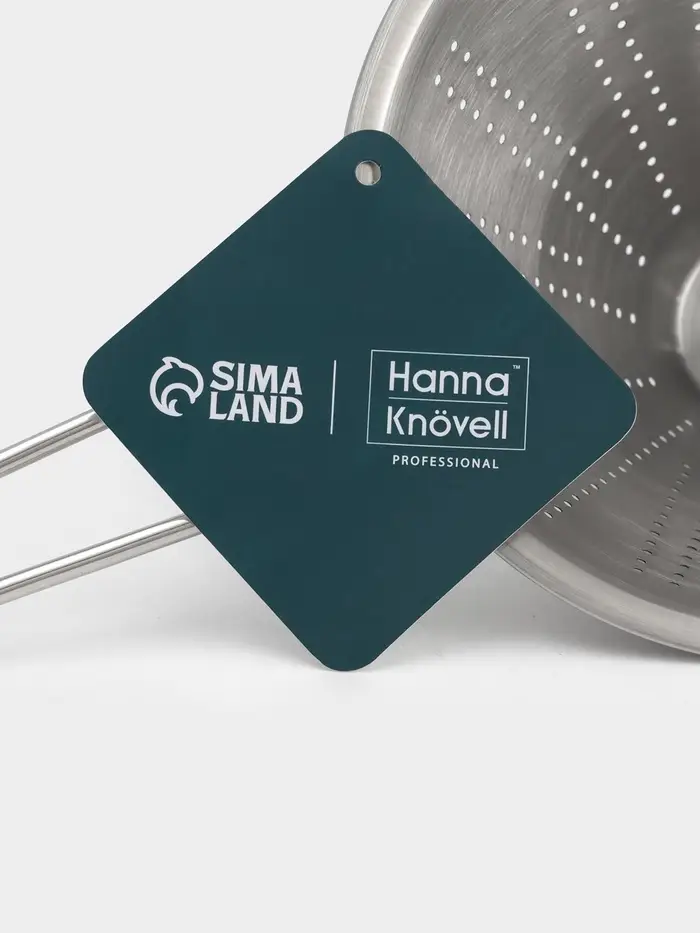 Дуршлаг конический Hanna Kn&ouml;vell, d=18 см, нержавеющая сталь