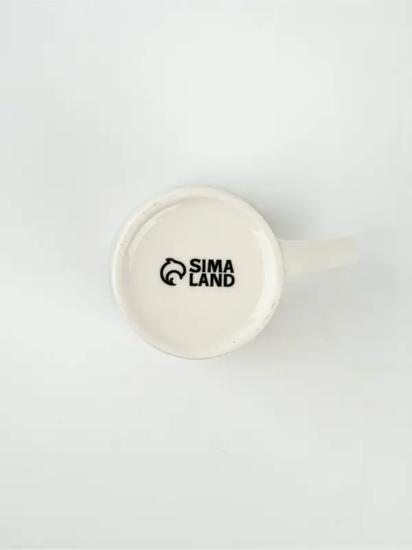 Кружка новогодняя керамическая &laquo;Зимние узоры&raquo;, 385 мл, ручная работа