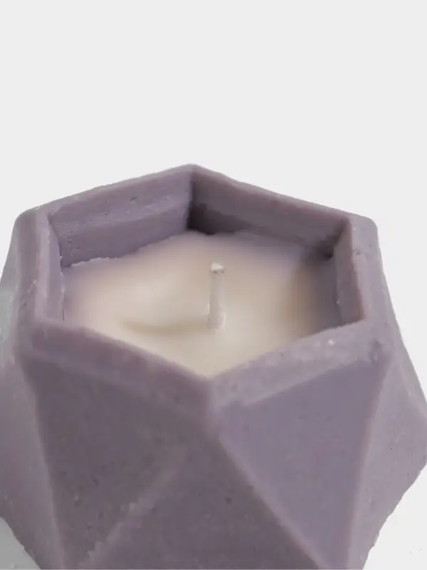 Свеча шестиугольная, 6&times;6&times;3 см, соевый воск
