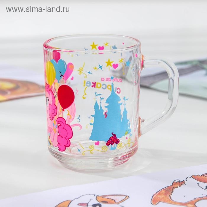 Набор Hasbro My Little Pony, 3 предмета: кружка 250 мл, салатник d=13 см, тарелка 19,5 см, в подарочной упаковке Набор Hasbro My Little Pony, 3 предмета: кружка 250 мл, салатник d=13 см, тарелка 19,5 см, в подарочной упаковке