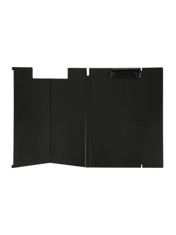 Планшет-трансформер А4 с зажимом "Steel&Style", пластик (полифом), 1800мкм, серебристый металлик 110