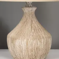 Настольная лампа с абажуром RISALUX &laquo;Силвия&raquo;, Е14, 40 Вт, 20&times;20&times;34.5 см