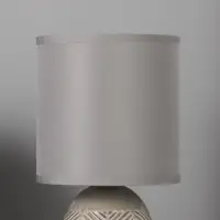 Лампа настольная RISALUX &laquo;Ретушь&raquo;, Е14, 40 Вт, серая, 12&times;12&times;24 см