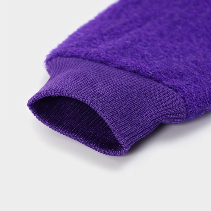 Мочалка - варежка массажная Доляна «Жёсткая», цвет МИКС Мочалка - варежка массажная Доляна «Жёсткая», цвет МИКС