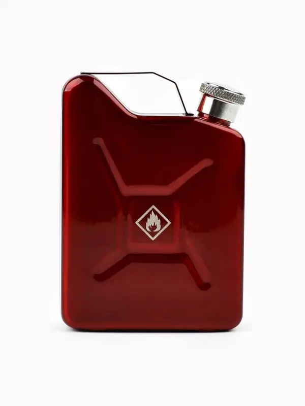 Фляжка для алкоголя &laquo;Канистра&raquo;, нержавеющая сталь, подарочная, армейская, 150 мл