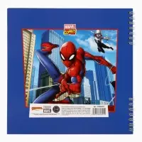 Книга пожеланий на пружине, 21.7&times;21 см, &laquo;Супергерой&raquo;