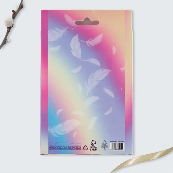 Набор для украшения кулича &laquo;Цыплята&raquo; на пасху, 12&times;16&times;1 см