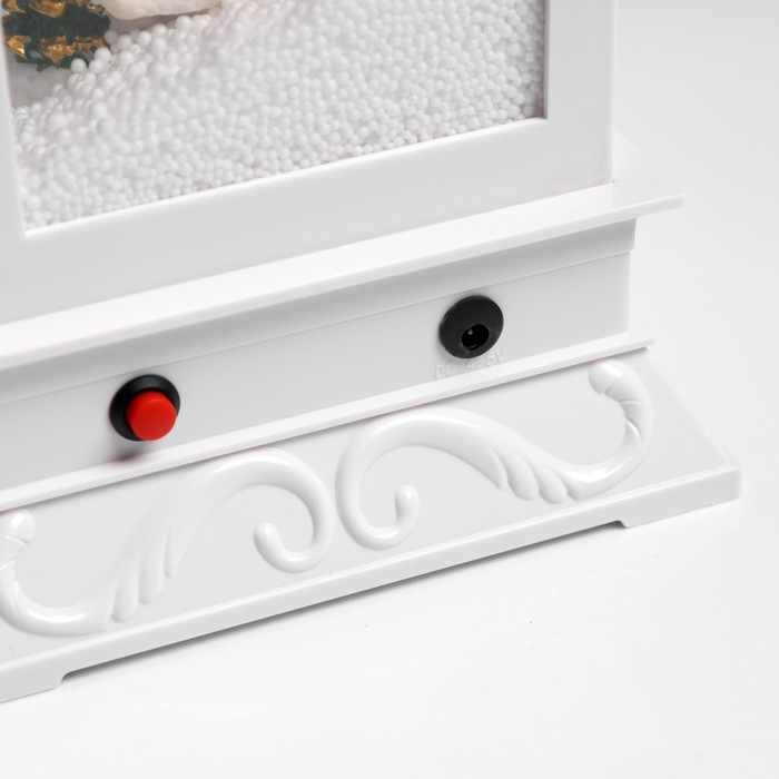 Светодиодная фигура «Фонарь с Дедом Морозом» 18 × 41 × 18 см, пластик, батарейки ААх3 (не в комплекте), USB, свечение белое Светодиодная фигура «Фонарь с Дедом Морозом» 18 × 41 × 18 см, пластик, батарейки ААх3 (не в комплекте), USB, свечение белое