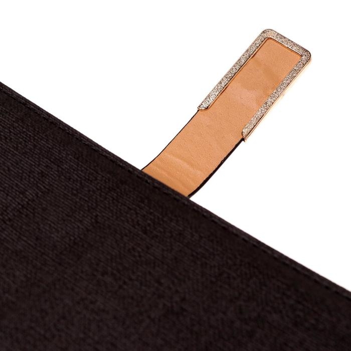 Органайзер А5, с хлястиком, 100 листов в линейку, обложка ПВХ, чёрный Органайзер А5, с хлястиком, 100 листов в линейку, обложка ПВХ, чёрный