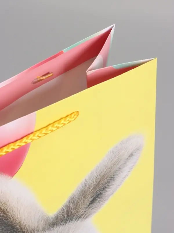 Пакет подарочный "С Днем Рождения!" ламинированный 26 х 12 х 32 см