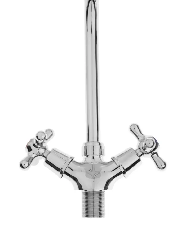 Смеситель для кухни ZEIN Z3101, двухвентильный, высокий излив, хром