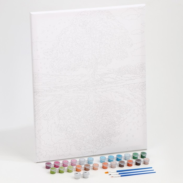 Картина по номерам на холсте с подрамником «Смена времён», 40 х 50 см Картина по номерам на холсте с подрамником «Смена времён», 40 х 50 см