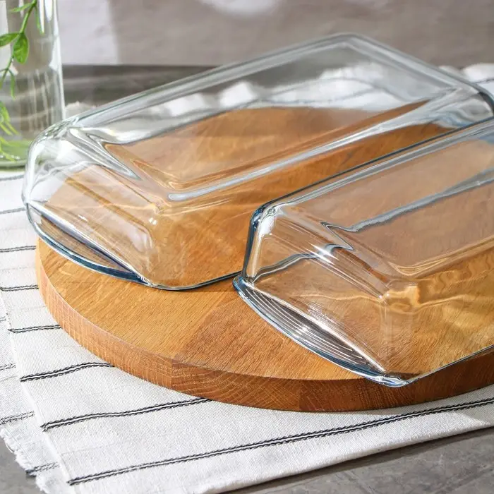 Набор форм из жаропрочного стекла для запекания Borcam, 2 предмета: 1,95 л, 1,32 л, 33,5×19 см, 26×14,8 см Набор форм из жаропрочного стекла для запекания Borcam, 2 предмета: 1,95 л, 1,32 л, 33,5×19 см, 26×14,8 см