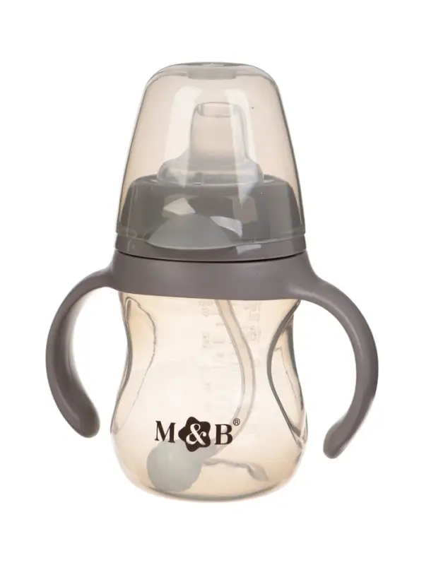 Поильник детский с мягким носиком  M&B., 180 мл.