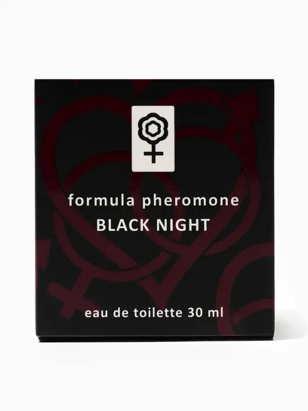 Туалетная вода женская с феромонами Formula Pheromone Black Night с феромонами, 30 мл