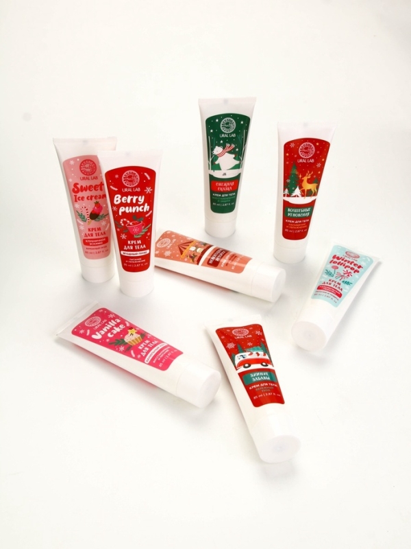 Крем для тела "Снежная сказка", 85 мл, восстановление и защита