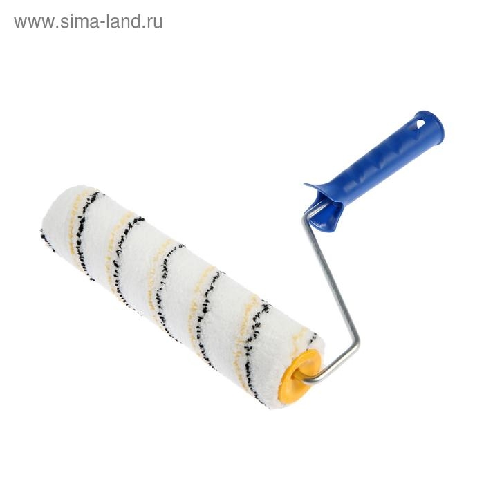 Валик ТУНДРА, микрофибра, 240 мм, рукоятка d=6 мм, D=42 мм, ворс 9 мм Валик ТУНДРА, микрофибра, 240 мм, рукоятка d=6 мм, D=42 мм, ворс 9 мм